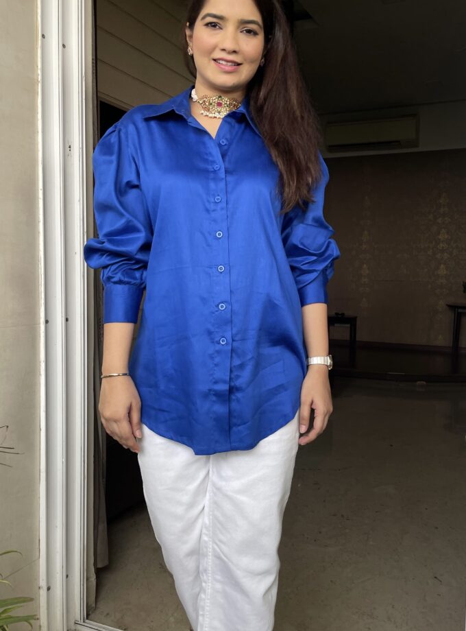 Over Sized Plain Shirt