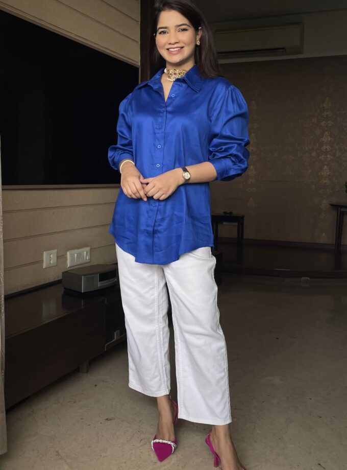 Over Sized Plain Shirt