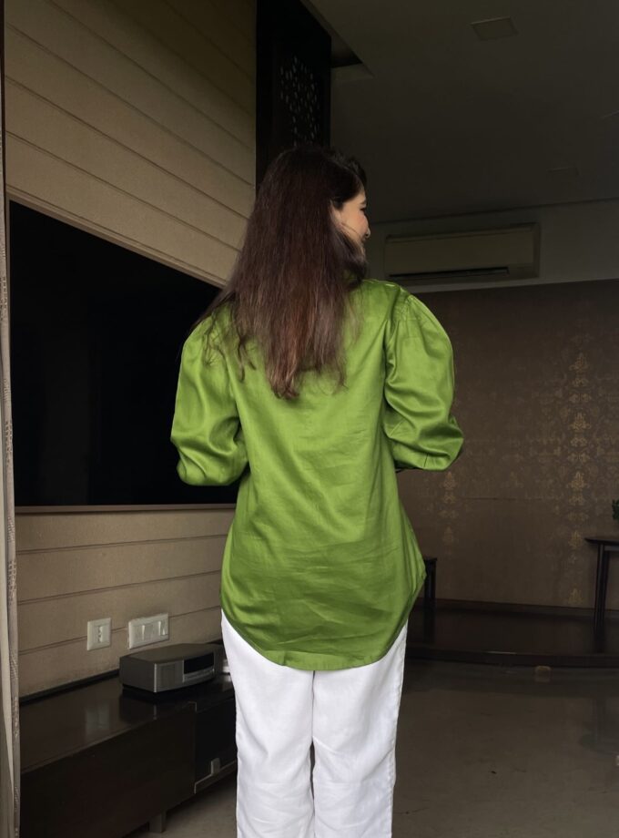 Over Sized Plain Shirt