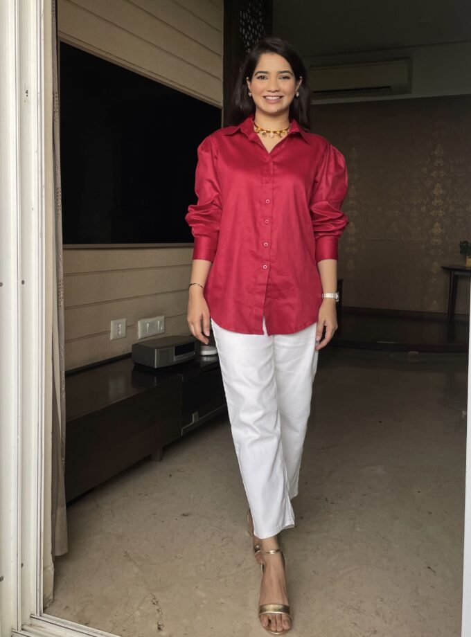 Over Sized Plain Shirt